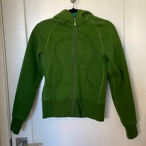 Lululemon Green Scuba Hoodie